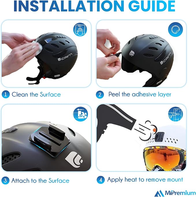 Helmet Mount Adhesive Sticky Pads - Image 8