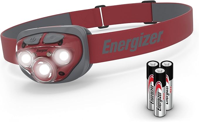 Energizer PRO LED Headlamp, IPX4 Water Resistant Headlamps, High-Performance by Energizer