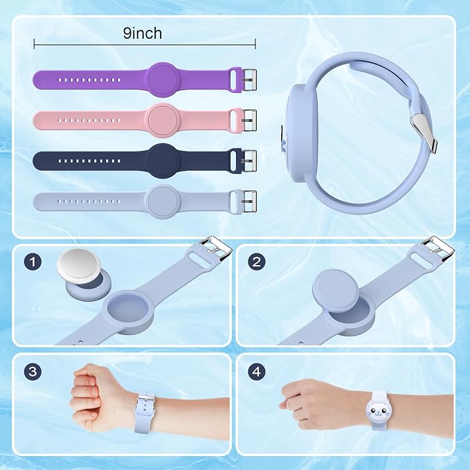 Waterproof Air tag Bracelets for Kids - Image 4