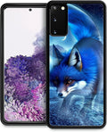 for Samsung Galaxy S20 Case, Snowy Mountain Fox Lake Pattern Graphic Design by FKBRCL4U