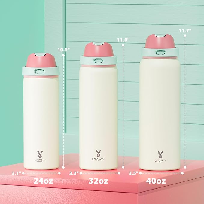 40 oz Insulated Water Bottle - Image 3