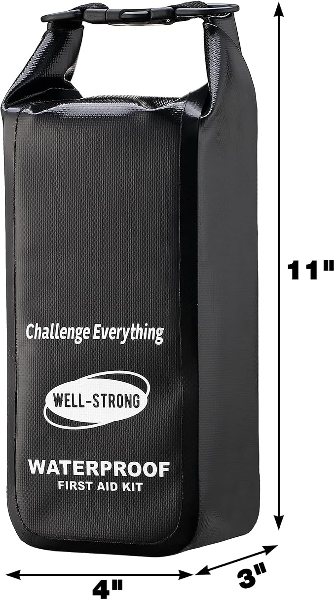 Boat First Aid Kit Waterproof, WELL-STRONG Marine Emergency Kit - Image 5