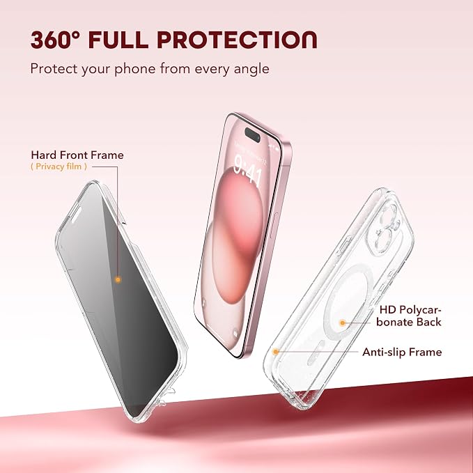TIESZEN for iPhone 15 Plus Case, Compatible - Image 9