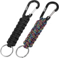 EOTW Paracord Keychain for Men Women Paracord Carabiner Backpack Keychain by EOTW