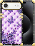 for iPhone 17 Air Case Luxury Golden Decoration by Unknown