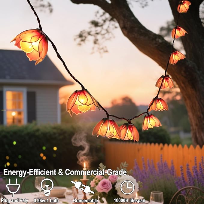 TWINKVILLA Decorative String Lights Plug in - Image 3