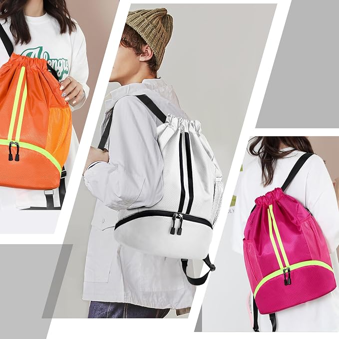 Hoedia Sports Drawstring Backpack - Image 6