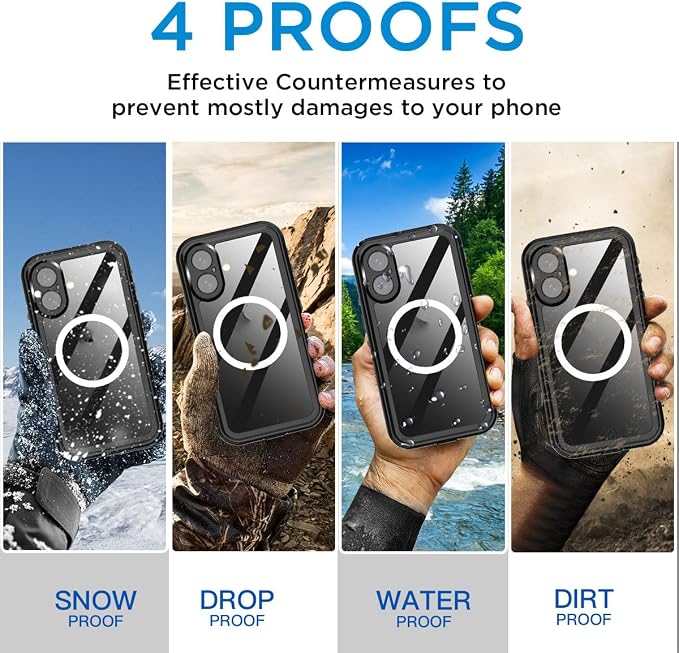 AICase Waterproof Case for iPhone 16 Plus - Image 3