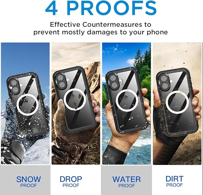 AICase Waterproof Case for iPhone 16 - Image 4