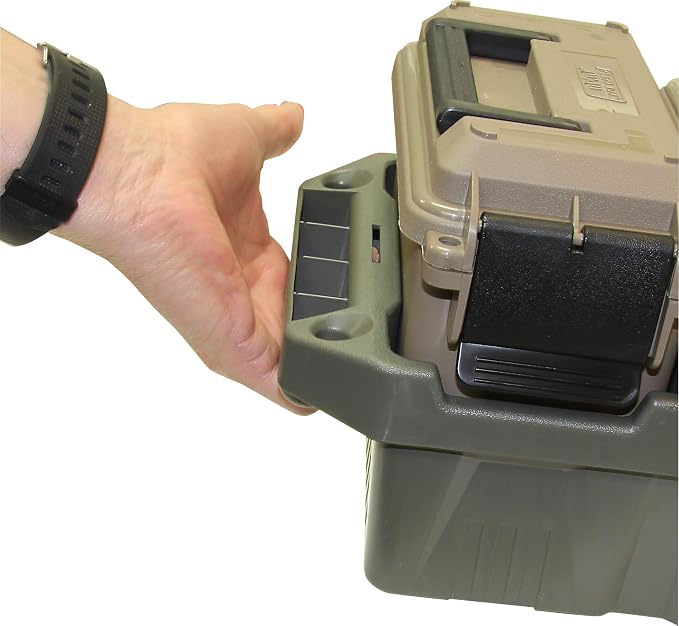MTM AC5C 5-Can Ammo Crate Mini, Convenient size, Store 650 rounds of 9mm bulk - Image 6