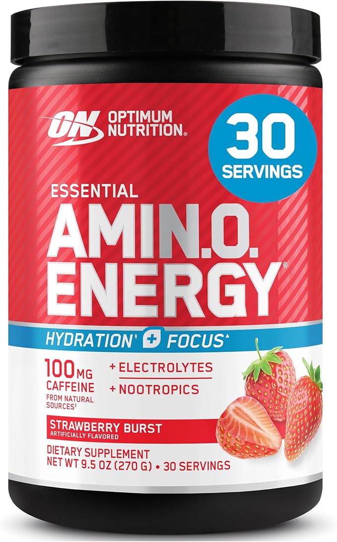 Optimum Nutrition Amino Energy Powder Plus Focus, by OPTIMUMNUTRITION