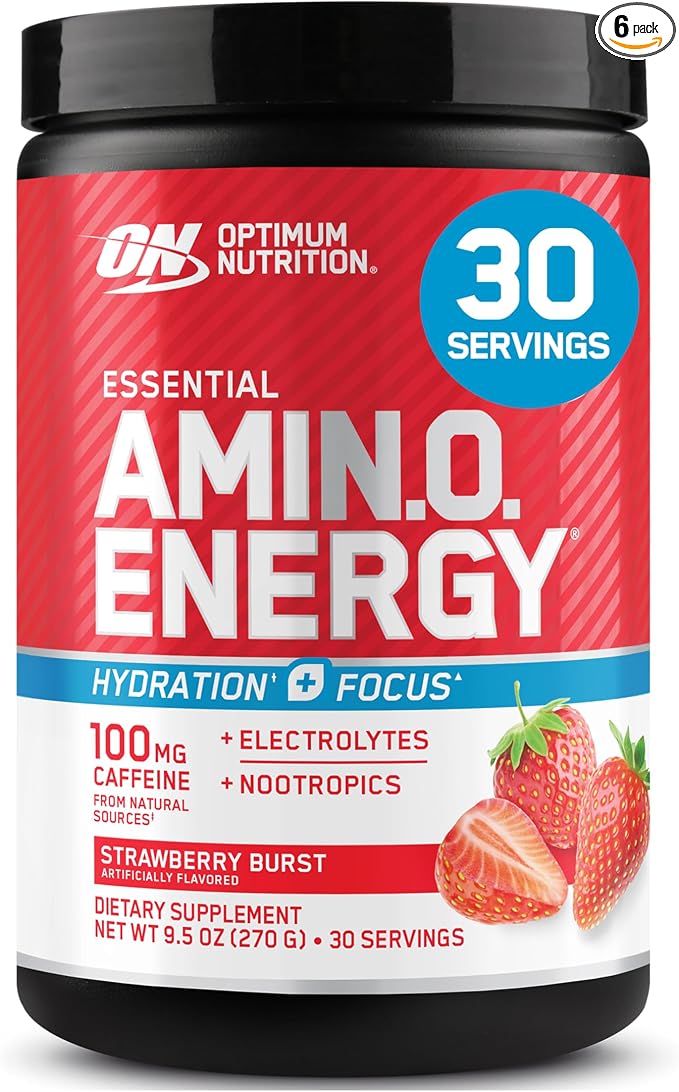 Optimum Nutrition Amino Energy Powder Plus Focus, by OPTIMUMNUTRITION