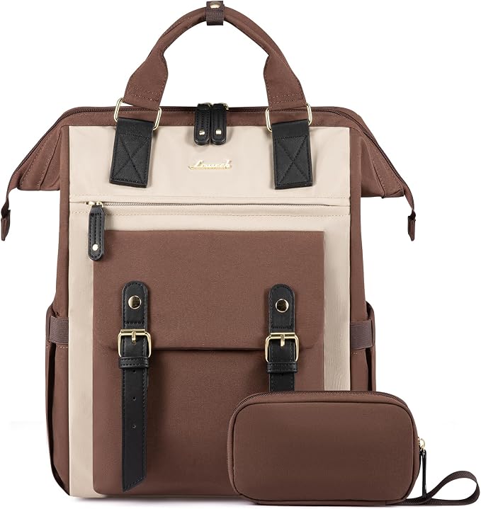 LOVEVOOK Backpack for Women, Teacher Bag Work Travel Backpack, Stylish College by LOVEVOOK