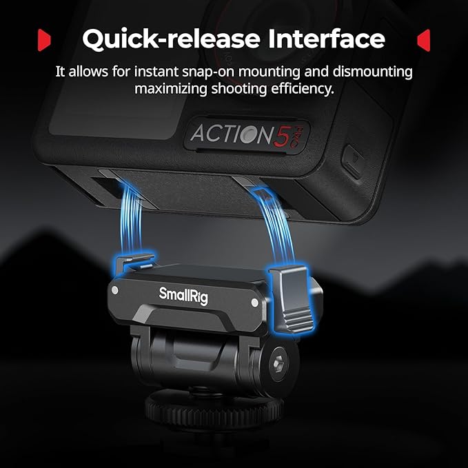 SMALLRIG Cold Shoe Adapter Mount - Image 6