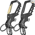 Kivssi Heavy duty metal keychains, Carabiner clip Car key chains, Fashion by Unknown