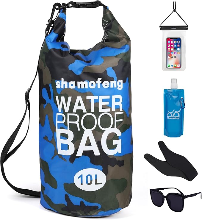 Waterproof Dry Bag 5L/10L/15L/20L/30L Roll Top Dry Storage Backpack by shamofeng