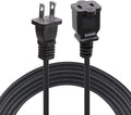 Long 2 Prong Extension Power Cord 16.5FT, Polarized Plug Flexible Power Cable by Yeatel