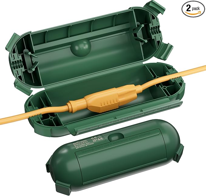 Outdoor Extension Cord Safety Cover, BN-LINK Outdoor Plug Protector Waterproof by BN-LINK