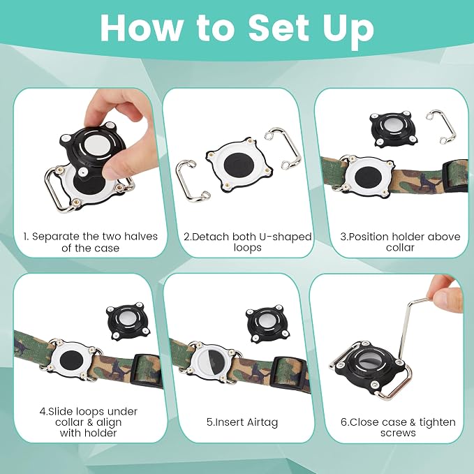 Waterproof Dog Collar Holder for Airtag Pink – Ultra-Durable, Shockproof Case - Image 4