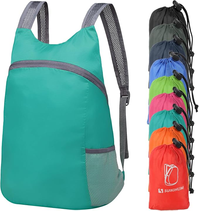 20L Ultra Hiking-Daypack Lightweight Foldable Travel Packable Backpack by SUIKIHUM