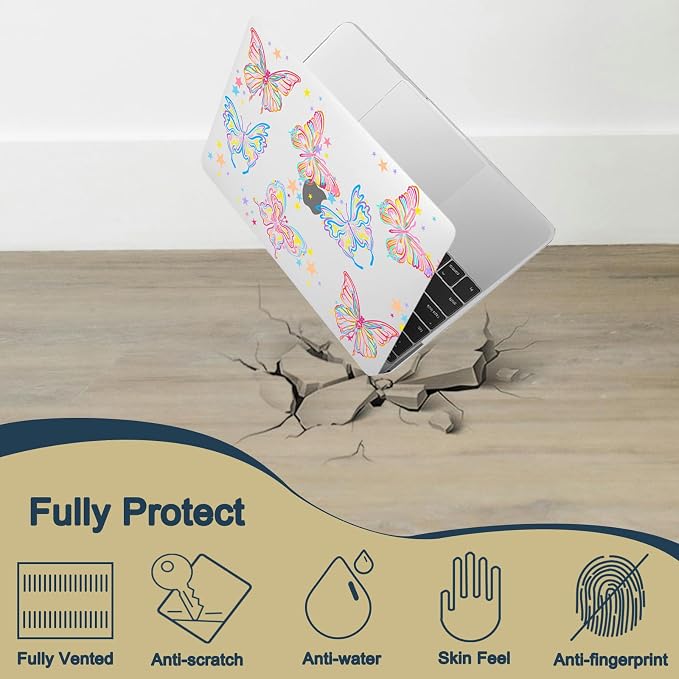 Hard Case for New MacBook Air 13 inch M2 M3 M4 2022 2024 2025 Release, 13.6" - Image 4