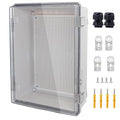 IP67 Waterproof Junction Box, ABS Plastic Electrical Enclosure by LuSumtly