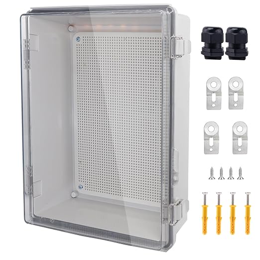IP67 Waterproof Junction Box, ABS Plastic Electrical Enclosure by LuSumtly