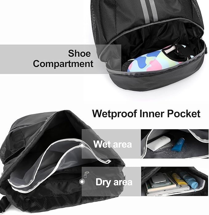 Hoedia Sports Drawstring Backpack - Image 2