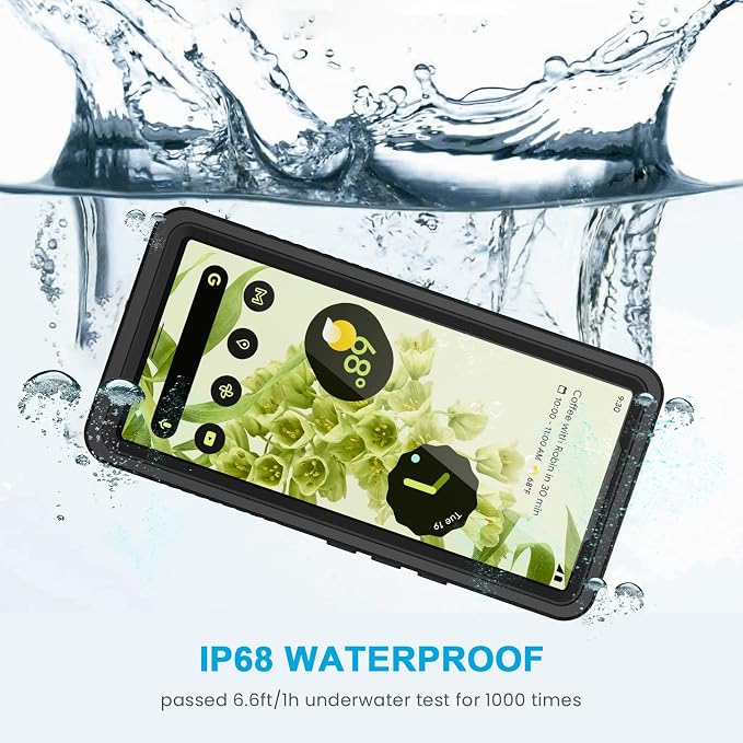 Lanhiem for Google Pixel 6 Case, IP68 Waterproof Dustproof - Image 3