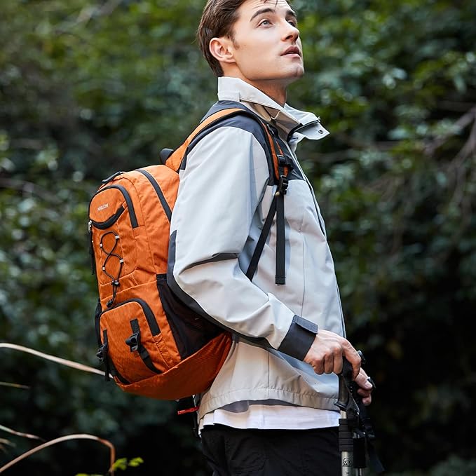Nerlion Lightweight Foldable 35L Hiking Backpack Travel Backpack - Image 2