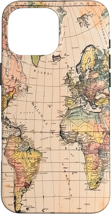 World Map, Old Map of the World Case by Unknown