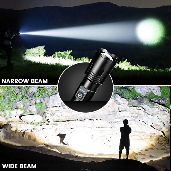 Rechargeable Flashlights High Lumens, 000 Lumens Super Bright Led Flashlights - Image 5