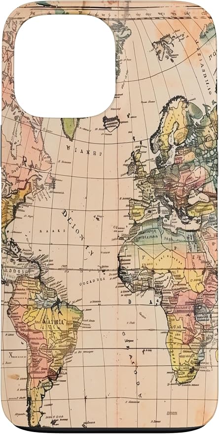 World Map, Old Map of the World Case by Unknown