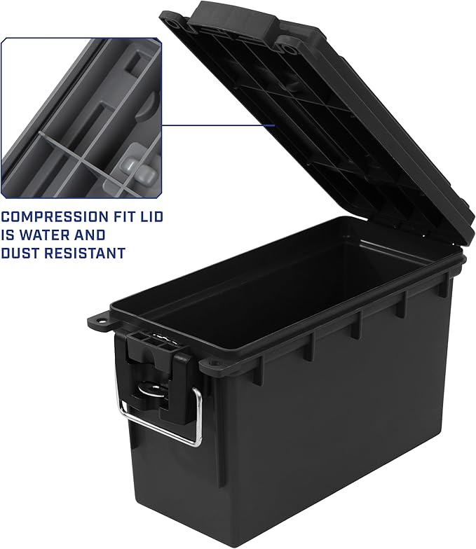 Sheffield 12790 2-Pack Ammo Storage Box, Mothers Day Gifts, .30 Cal Field Boxes - Image 4