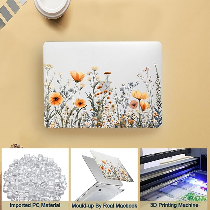 Protective Case for MacBook Pro 13 inch Retina 2015-2012 Release, 13.3" Pretty - Image 5