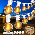 200 Feet White String Lights for Outside G40 Patio Lights Waterproof by Skeerei