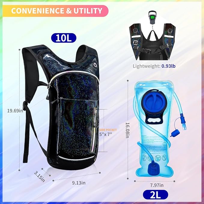 Hydration Backpack, Water Backpack - Image 3