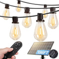 addlon 198FT Solar String Lights Outdoor Waterproof 6W Panel by addlon