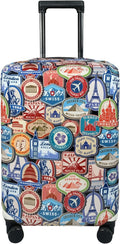 Explore Land Travel Luggage Cover Suitcase Protector Fits 31-32 Inch Case by ExploreLand