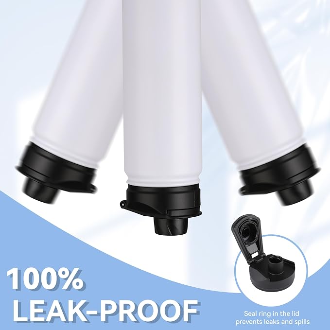 HASLE OUTFITTERS Insulated Water Bottle 22 oz Double Wall Stainless Steel Water - Image 6