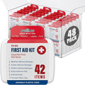 DecorRack 2000 Piece First Aid Kit, 48 Individual Boxes of 42 Items Each by DecorRack
