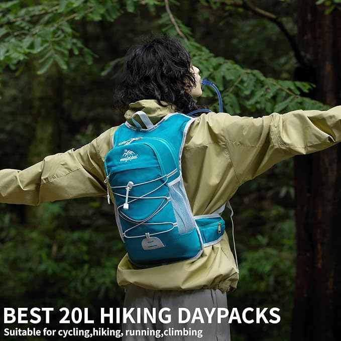 Hiking Backpack for Women & Men, Hydration Backpack - Image 3