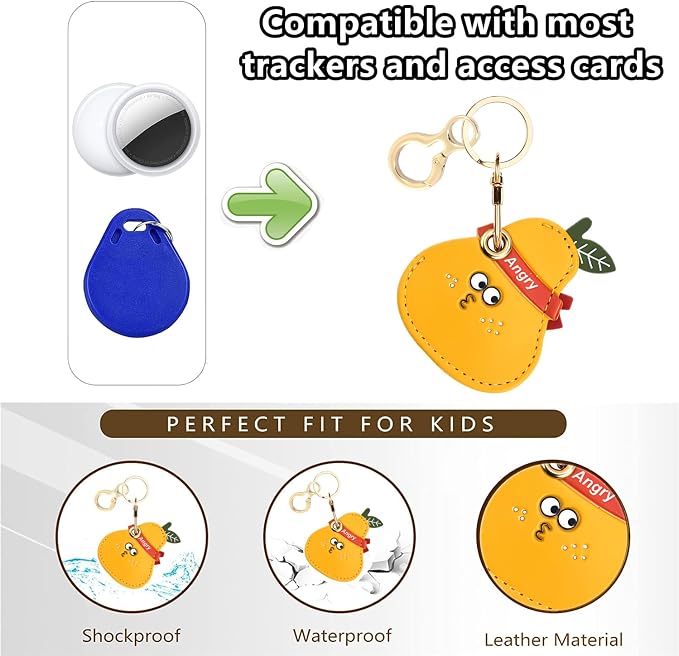 Leather Keychain Holder Case Compatible - Image 4