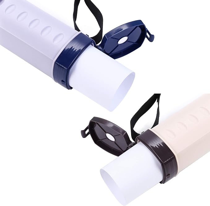 2-Pack Extendable Poster Tubes Expand from 24.5” to 40” - Image 2