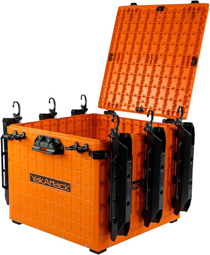 YakAttack BlackPak Pro 16" x 16" Kayak Fishing Crate - Image 2