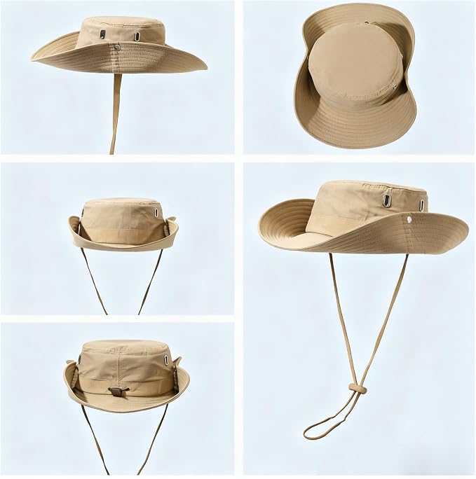 levayhill 25L Foldable Backpack & Bucket Hat 2 IN1 Combo, Lightweight packable - Image 6