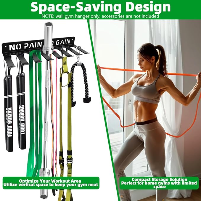 Home Gym Accessories Organization Storage Rack Equipment - Image 2
