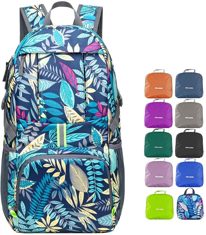 35L Lightweight Packable Backpack Waterproof Durable Hiking Travel Backpack by Dveda