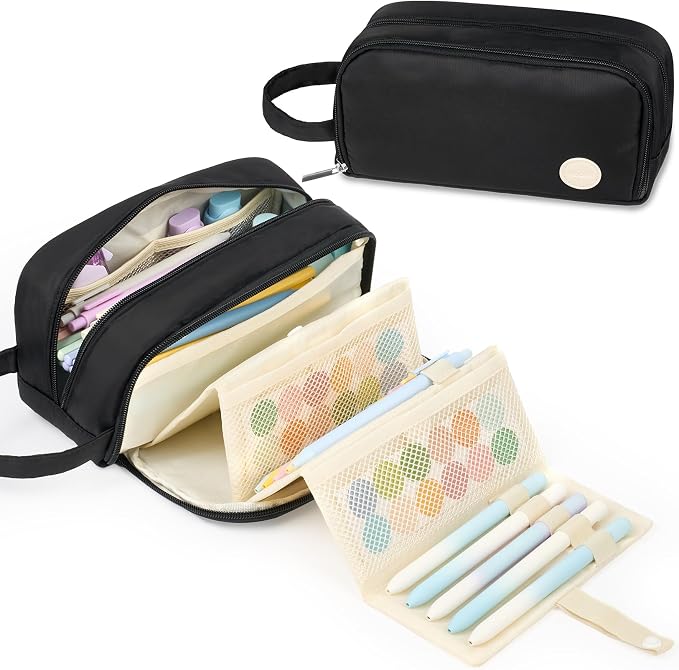 Sooez Pencil Case, Large Pencil Pouch Pencil Bag by Sooez