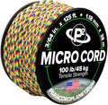Paracord Planet Micro Paracord – Thin Braided Cord by ParacordPlanet